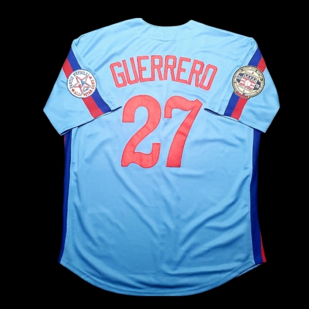 Vladimir Guerrero Jersey Montreal Expos 2000 Throwback ALL Stitched NEW 🎁❤️